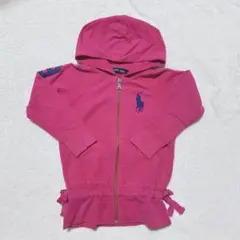 【RALPH LAUREN】フリルパーカー　100cm ラルフローレン
