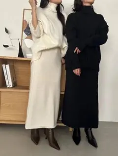 定価7790円　新品タグ付　fifth バックスリットニットスカート