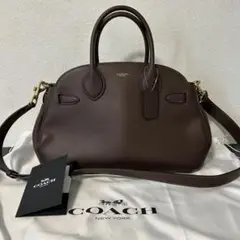 極美品 COACH コーチ エンパイア 35 キャリーオール 2way バッグ