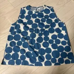 PRINDRE 水玉ノースリーブ　トップス