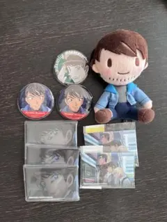 諸伏景光 スコッチ 缶バッジ ぬいぐるみ