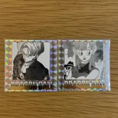 ドラゴンボールウエハースシール　40周年　2枚セット