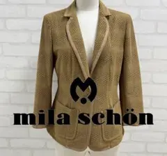 ★美品★ mila schön メッシュテーラードジャケット