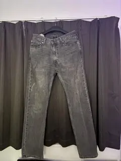 Levi's 555 ダークグレーストレートデニム