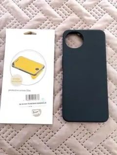 AQUOS wish4✦純正シリコンケース✦画面保護フィルム付き✦ウィッシュ