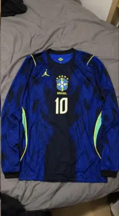 ブラジル代表 ネイマール 長袖 ユニフォーム 10番 アウェイ - メルカリ