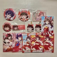 東方project 博麗霊夢　缶バッジセット 東方Project ラッキー☆缶バッジBOXくじ 博麗霊夢セット - メルカリ