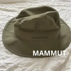 新品タグ付き MAMMUT マチュハット