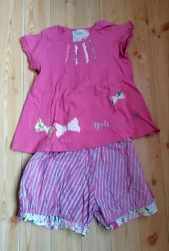 KP トップスとショートパンツセット