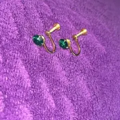 グリーン♡カラー石♡イヤリング