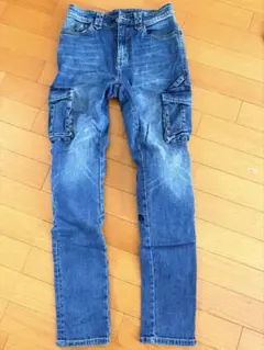 バイク用 カーゴデニムパンツ プロテクター付きのサムネイル