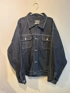 【古着】LA GATE ネイビー　デニムジャケット