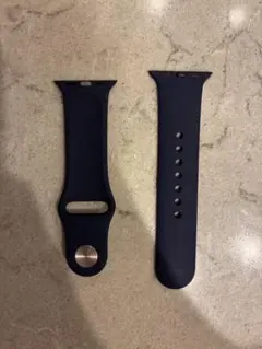Apple Watch バンド ネイビー シリコン38mm