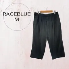レイジブルー ハーフパンツ クロップドパンツ ブラック タック メンズ Mのサムネイル