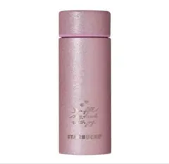 スタバ完売品　バレンタイン2026ステンレスボトルグリッターピンク355ml