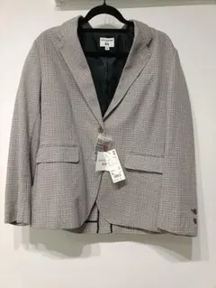 未使用品 UNIQLO ×INES テーラードジャケット XL チェック柄