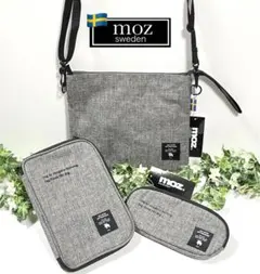moz monoショルダーバッグ／マルチケース／ペンケース・メガネケース　　3点