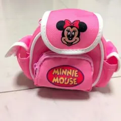 ディズニーストアぬいぐるみバッジ用リュック ミニーマウス新品タグ付き