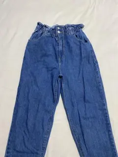 【WEGO】ハイウエスト デニムパンツ Sのサムネイル
