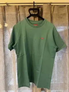 Supreme Tシャツ Sサイズ グリーン ワンポイントロゴ 人気カラー