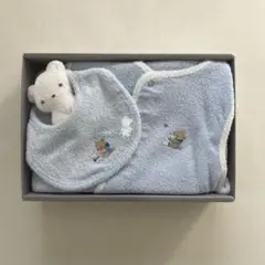 ファミリア　スリーパー、スタイセット　水色