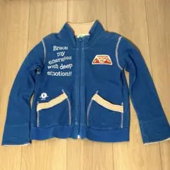 ティンカーベル 青色 薄手のアウター ジャケット 110cm