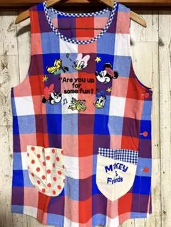 保育士　エプロン　ディズニーキャラクター