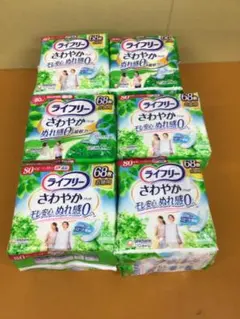 1451【ライフリー】さわやかパッド 安心の中量用 80cc 計544枚 | Mercari