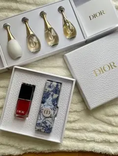 Dior 香水　リップ　ネイル