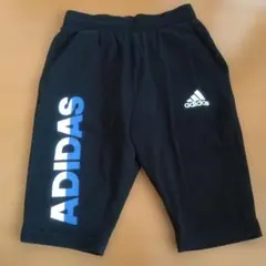 adidas ハーフパンツ 120 黒