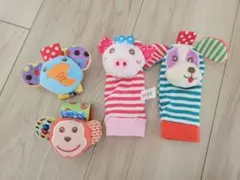 アニマルラトルソックス 新生児〜3歳のサムネイル