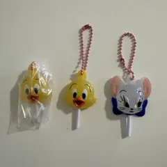 トムとジェリー キャンディチャーム キーホルダー 3点セット