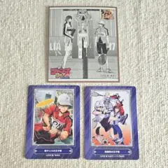 テニスの王子様 越前リョーマ 不二周助 ミニ色紙 カード