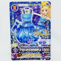 アイカツカード サマーナイトミラクルドレス サイン入り 夏樹みくる