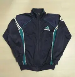 90s adidas ネイビー トラックジャケット 名作 西ドイツ表記