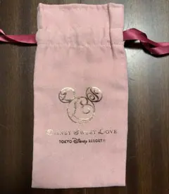 ディズニー スウィートラブ 巾着袋：ディズニーシー：ホテル：ディズニーランド：袋