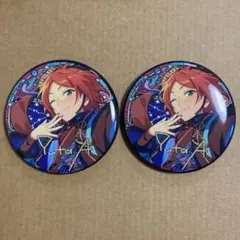 あんスタ 2wink 葵ゆうた 中国 偶像梦幻祭 星の所向 缶バッジ 2点セット