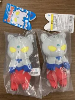 ウルトラマン猫猫 ぬいぐるみマスコット3種セット - メルカリ