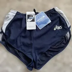 新品　ASICS　アシックス　ランニングパンツ メンズM　メッシュインナー付
