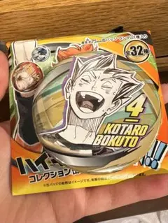 ハイキュー！！ Fan park 木兎 缶バッジ