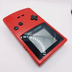 GAME BOY COLOR レッド 本体可動品