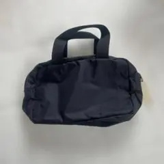 90s POLO SPORT ブラック ハンドバッグ ミニボストン 希少