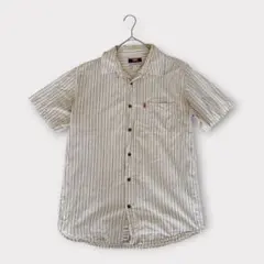 美品 90s リーバイス 白タブ ヴィンテージ チェック 長袖シャツ カナダ 