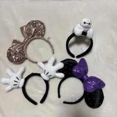 ディズニー カチューシャ 4点セット