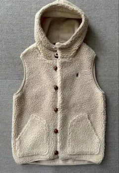 Gymphlex BOA フード付き レディースベスト ライトブラウン