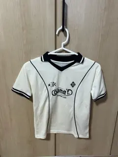 H&M 半袖Tシャツ Vネック クリーム色