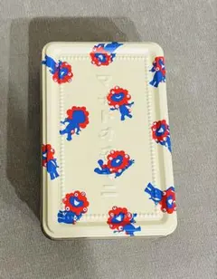 万博 マイドオオキニ 缶 白 ミャクミャク　ベージュ 太陽ノ塔