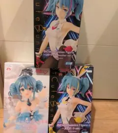 初音ミク バニーフィギュア 3点 プライズ