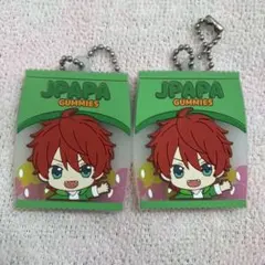 カラフルピーチ じゃぱぱ グミ ラバーキーホルダー