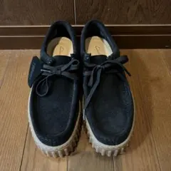 Clarks Torhillブラック スエード UK4.5のサムネイル